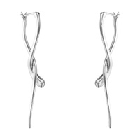 Mercy Long Earring silver 