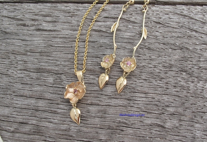 Gull - Ørepynt 203782