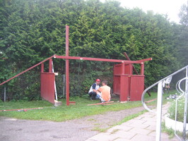 Barnevognskur arvet og flyttet fra Rektorhaugen barnehage