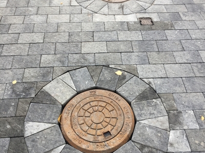 Tilpasse belegg rundt kum