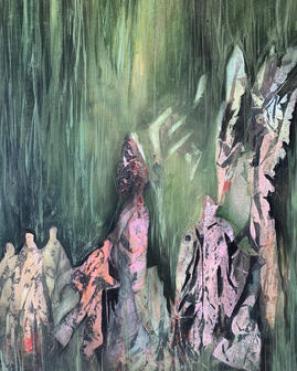 Avtrykk i grønt  60x80 cm 

4000,- 