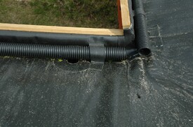 Innvendige takrenner. 