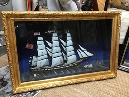 Restaurert halvmodell fra 1870, Tvedestrand