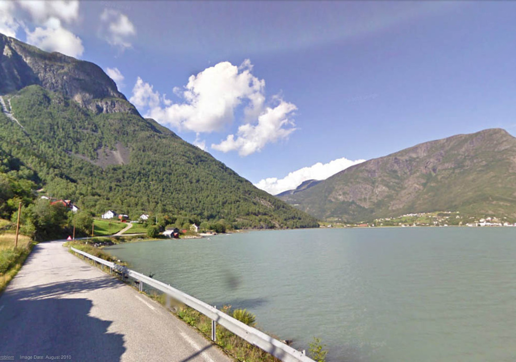 Fjøsne, Skjolden i sikte