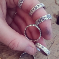 70016 LøveHjerte Ring Enkel