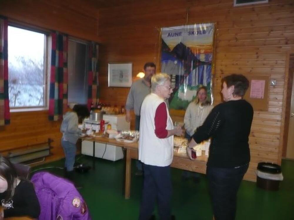 Salg av kaffe og kaker