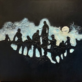 Skyggespill 
60x60 cm 

5000,-